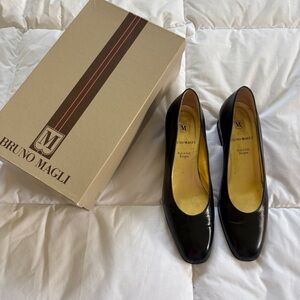 Vintage Black Bruno Magli Heels Size 6.5AA